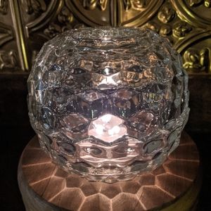 Large Beautiful Glass Fairy Lamp